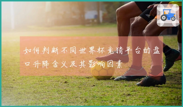 如何判断不同世界杯竞猜平台的盘口升降含义及其影响因素