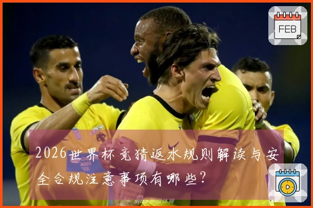 2026世界杯竞猜返水规则解读与安全合规注意事项有哪些？