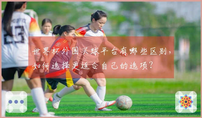 世界杯外围买球平台有哪些区别，如何选择更适合自己的选项？